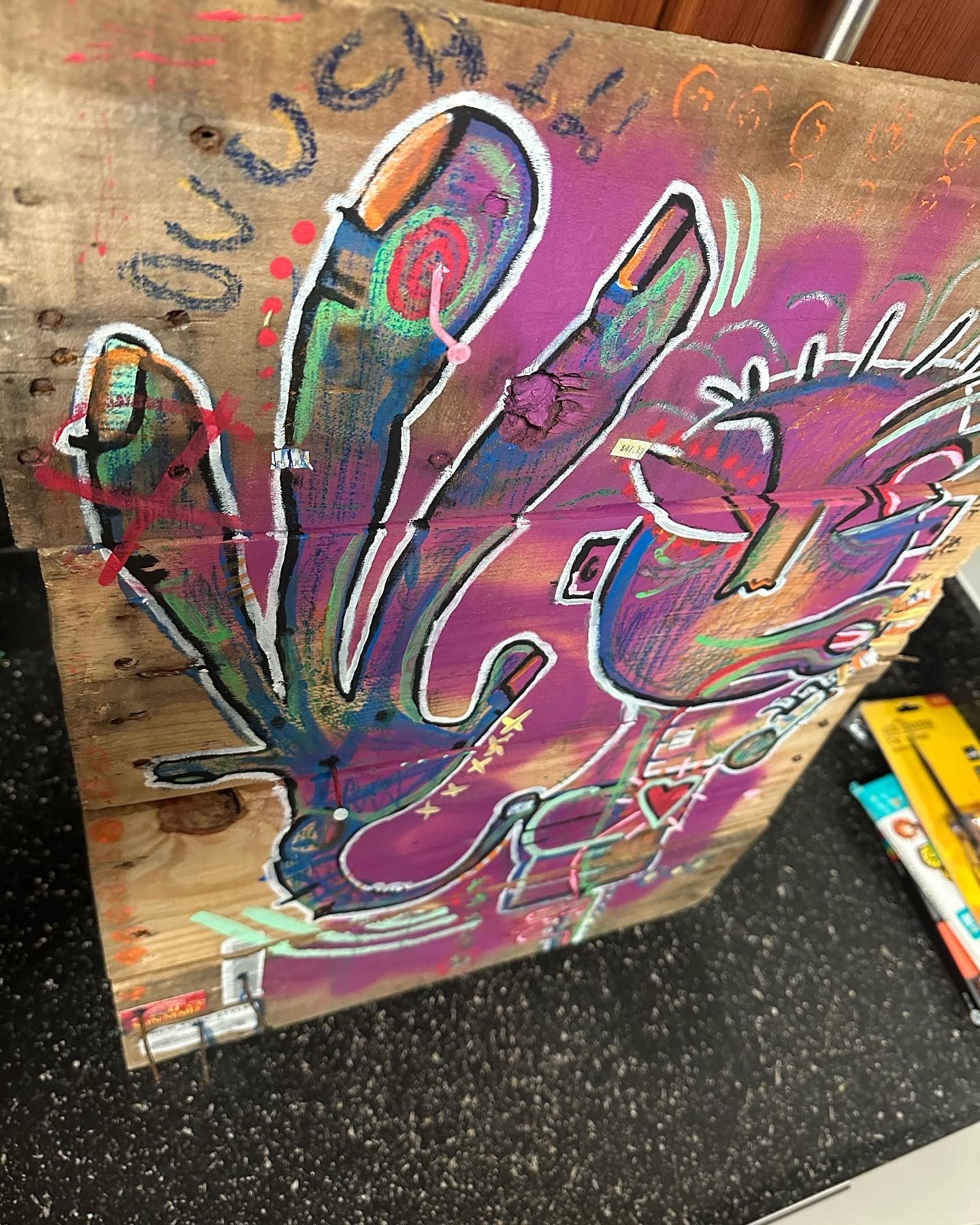 UNTITLED ON WOOD, 2023
