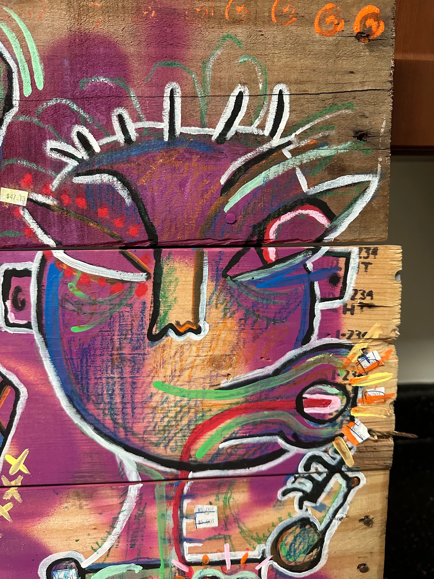 UNTITLED ON WOOD, 2023