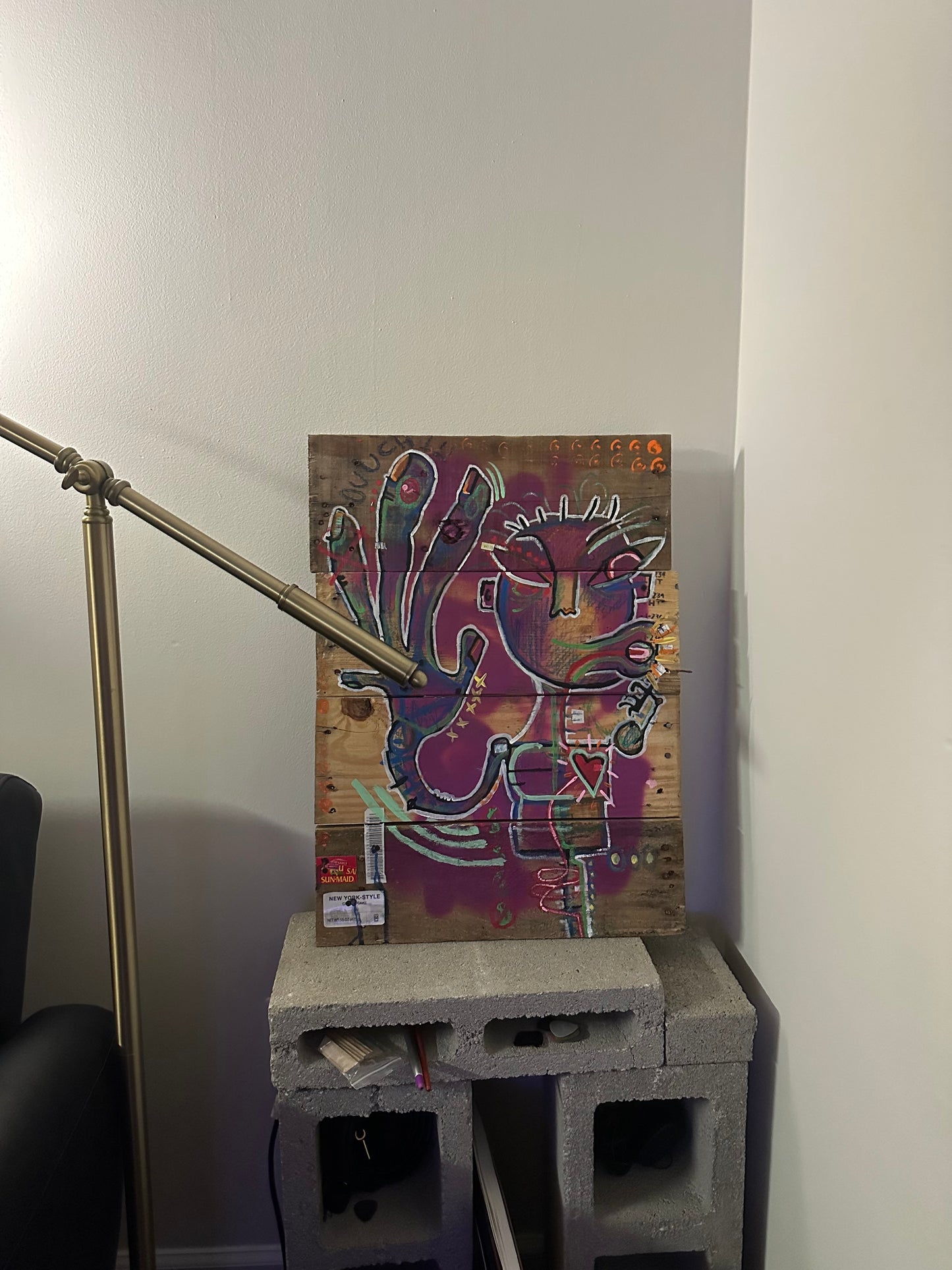 UNTITLED ON WOOD, 2023