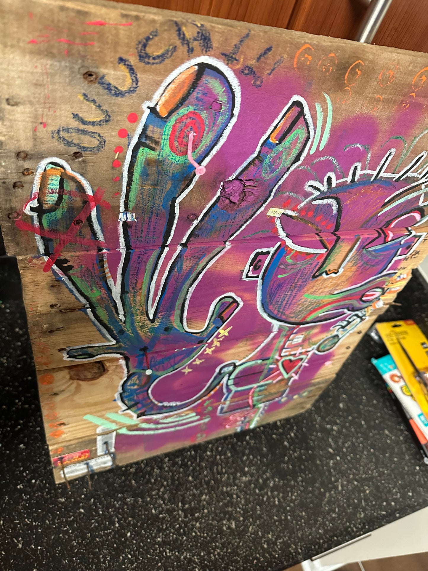 UNTITLED ON WOOD, 2023